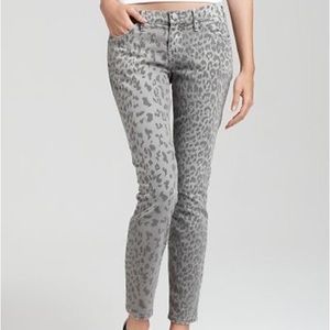 NWT Current/Elliot The Stiletto Leopard Jeans